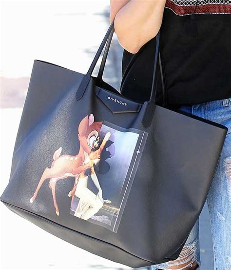 givenchy bambi large pouch|Bambi printed large Antigona Shopping bag .